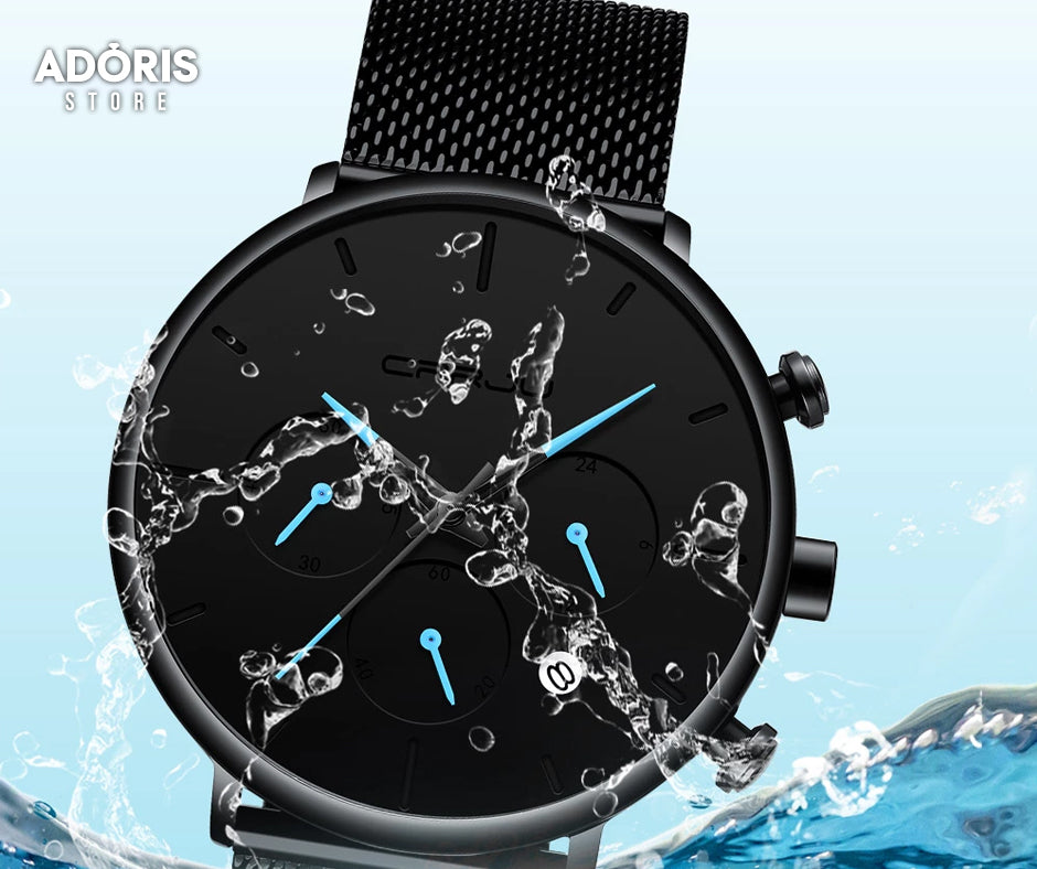 crrju montre pour hommes  - ساعة مميزة للرجال