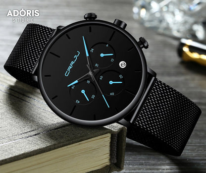 crrju montre pour hommes  - ساعة مميزة للرجال