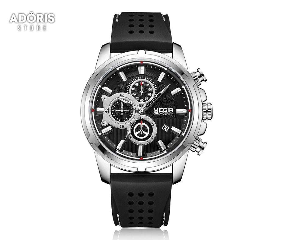 MEGIR CHRONOGRAPH ORIGINAL WATER RESISTANT- ساعة أصلية